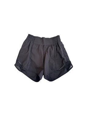 Lululemon Hotty Hot Shorts 2 Tall Black 4”